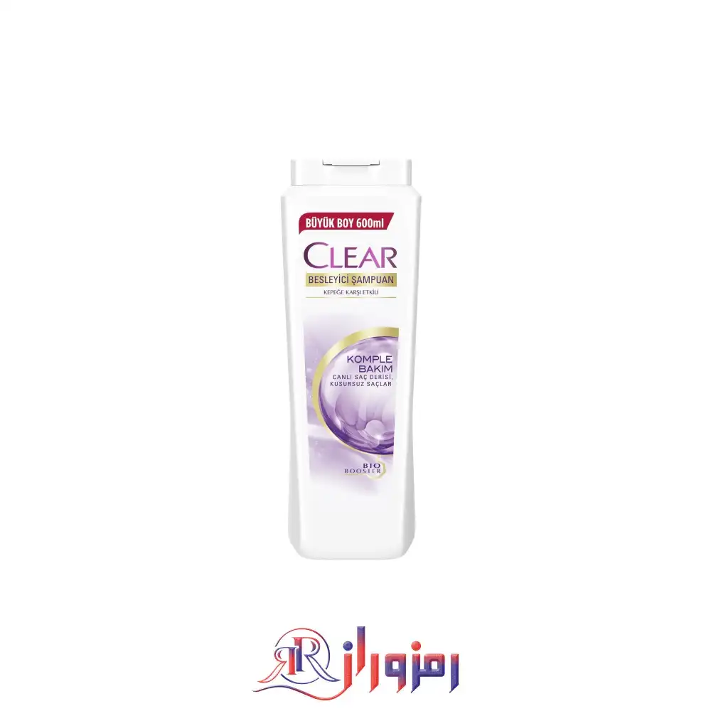 شامپو زنانه کلیر clear ضد شوره و ترمیم کننده مدل komple bakim  حجم 600 میل،خرید و قیمت شامپو زنانه کلیر clear ضد شوره و ترمیم کننده مدل komple bakim  حجم 600 میل